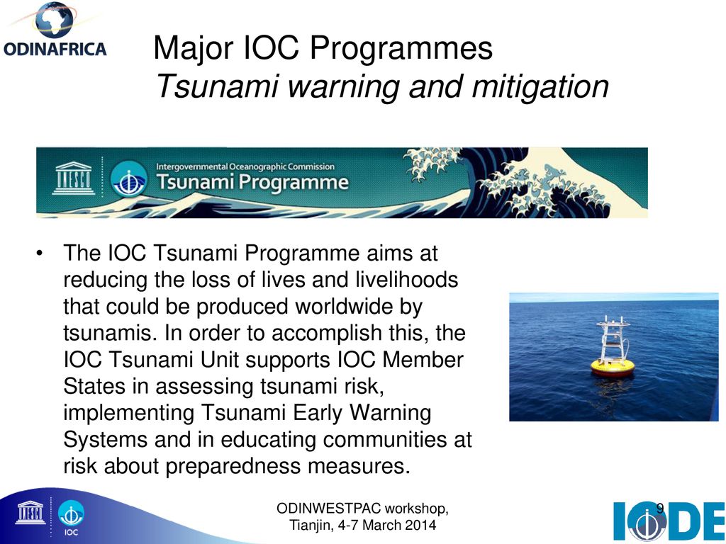 Iocs Ocean Data And Information Management Programmes In Africa Ppt